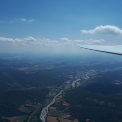 Flugwegposition um 13:13:04: Aufgenommen in der Nähe von Département Alpes-de-Haute-Provence, Frankreich in 2384 Meter